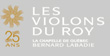 Visitez le site officiel des Violons du Roy.
